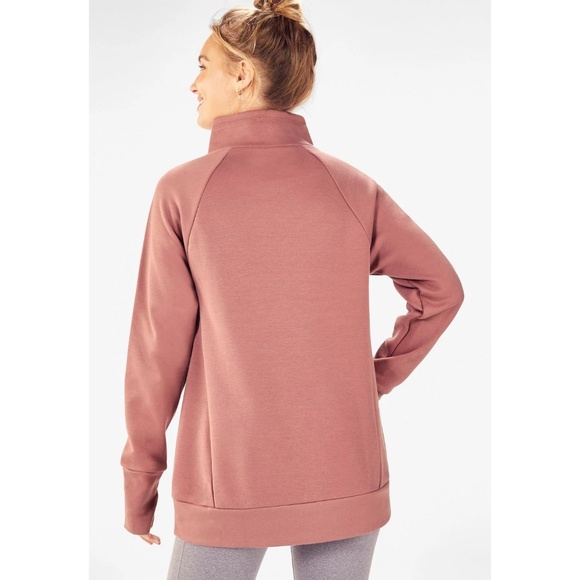 FABLETICS - Zaylee Funnel Neck Tunic | Size: XS | Color: Orchid Smoke | Used - Picture 2 of 8